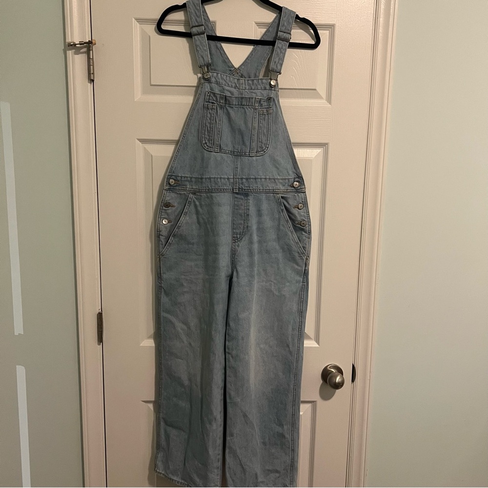 Old Navy Baggy Wide Leg Overalls